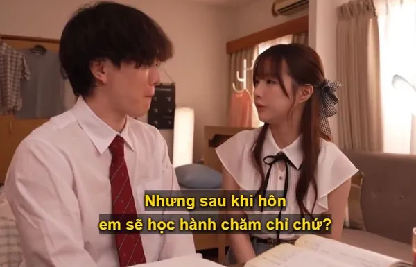 jav moi Cô gia sư xinh đẹp thấy cậu học trò tự ti vì “không biết hôn” nên đã giúp cậu luyện tập